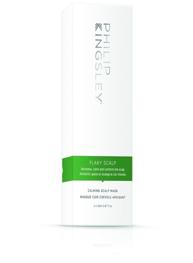 PHILIP KINGSLEY Flaky Scalp Mask for Itchy, Flaky Dry, Oily Scalp Treatment, Soothing Calming Scalp Care Products, Soothes and Comforts the Scalp, 2 x 0.67 oz. - Image 1