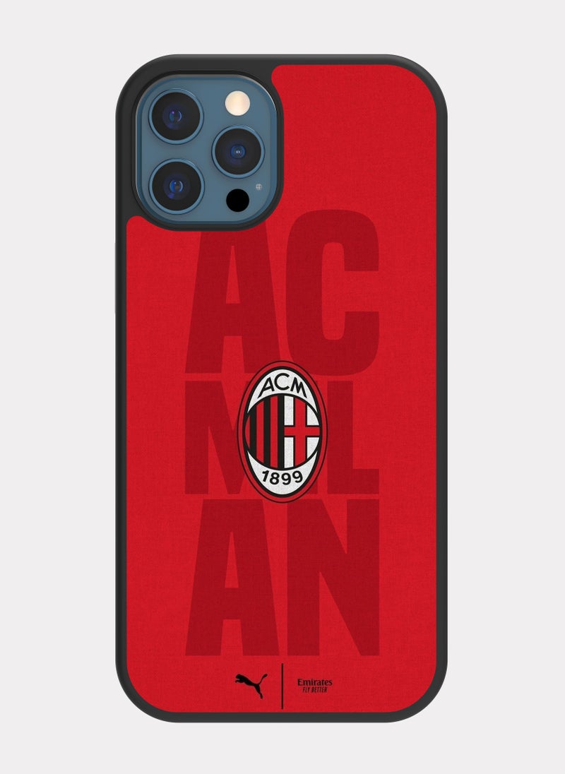 PXLAAT iPhone 12 Pro Max case cover AC Milan FC - Image 1