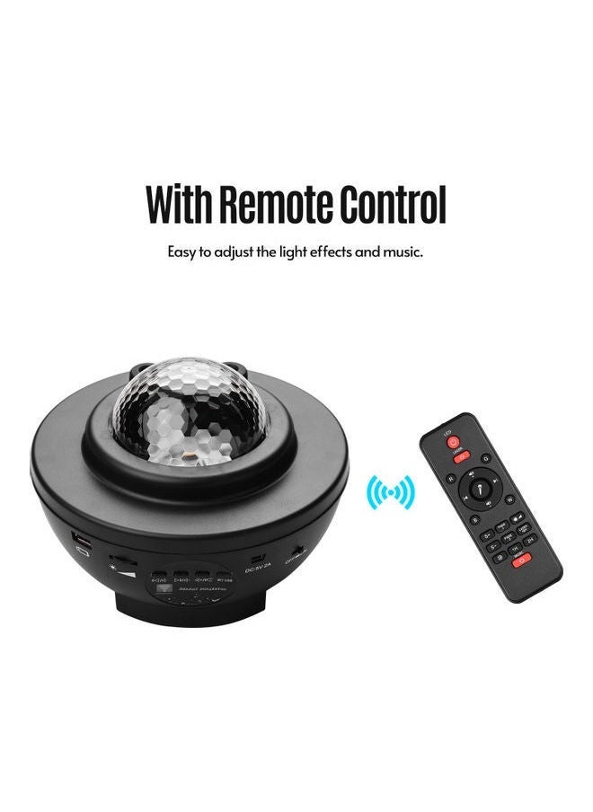 TIGER ✨ LED Galaxy Starry Projector Lamp Light in Black with Rotating Nebula Effect, Remote Control & Adjustable Brightness – Perfect Mood Lighting for Bedrooms, Kids Rooms, Home Décor, Relaxation, Sleep Aid, and Party Ambience in UAE - Image 2