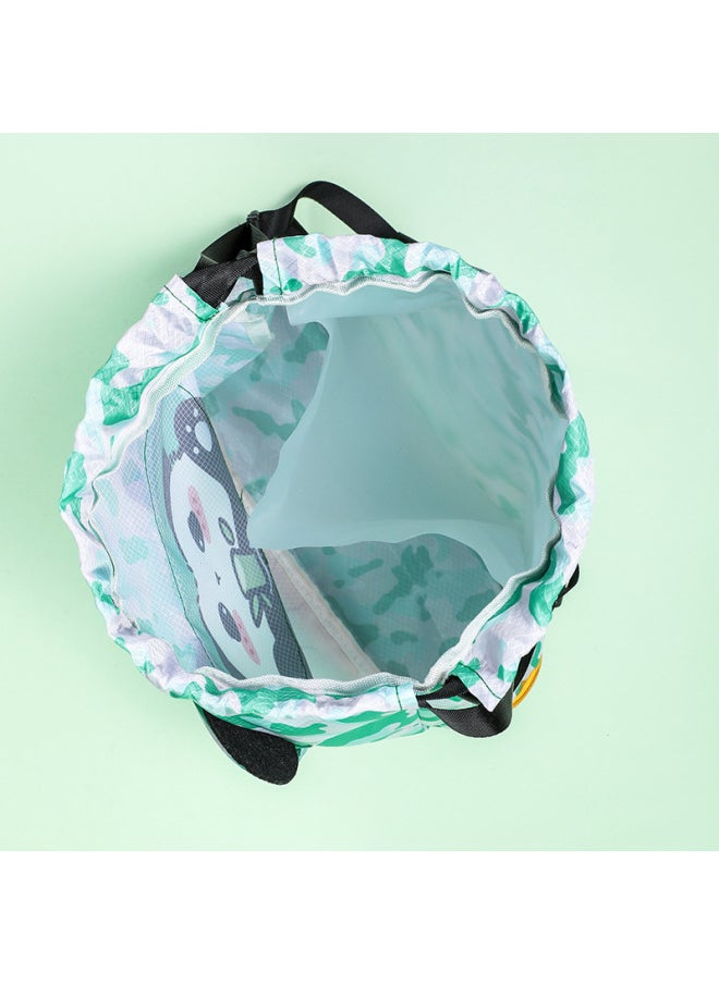 Generic - Swimming Bag Dry And Wet Separate Swimwear Storage Waterproof Bag Beach Bag Children's Swimming Essential Fitness Equipment Backpack-Color:As Shown In The Picture-Capacity:Large Panda (with Shoe Com - Image 1