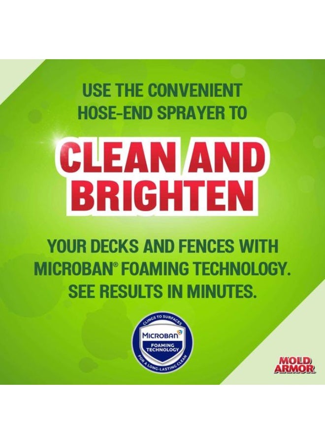 مولد أرمور ميكروبان بتقنية الرغوة – منظف الأسطح الخارجية للأسطح الخشبية مثل الأسوار والفناء – سعة ١٫٨٩ لتر – موديل FG512M - Image 3