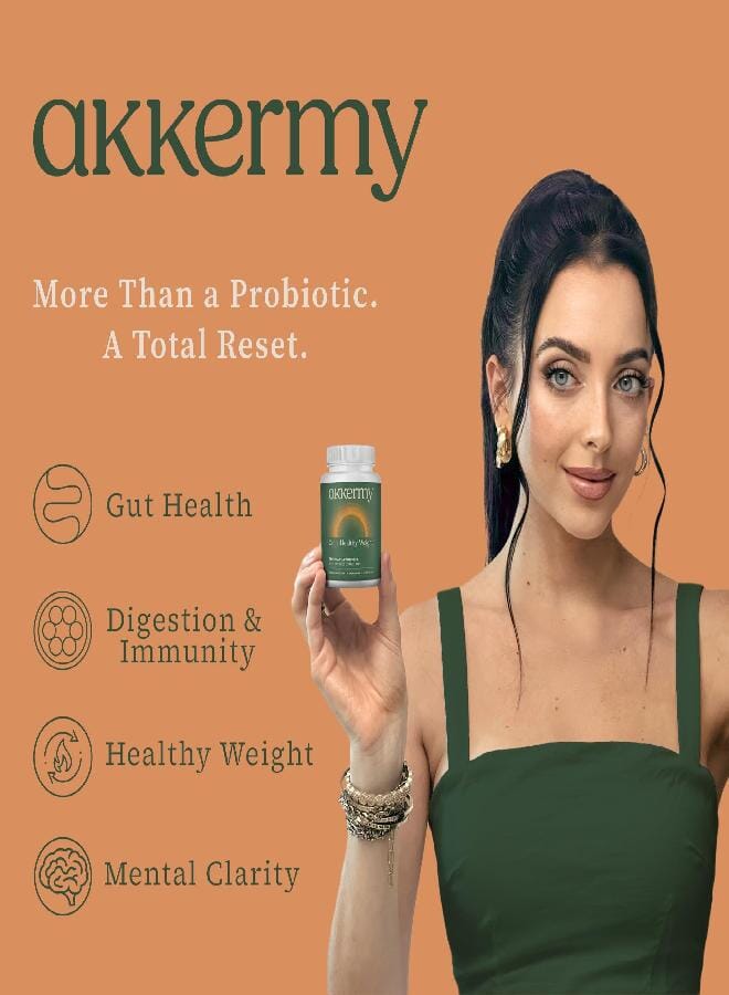 Akkermansia Probiotic for Healthy Weight | Naturally Increases GLP-1 | 60 Day Supply | Made in USA | Contains Bacillus Coagulans, Vitamins B2, D3 & Chromium | SIBO Friendly, Vegan & Gluten Free - Image 3