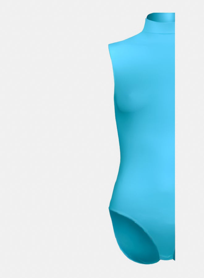 Silvy Lycra Wave1 High Neck Sleeveless Bodysuit Underwear For Women - Image 3