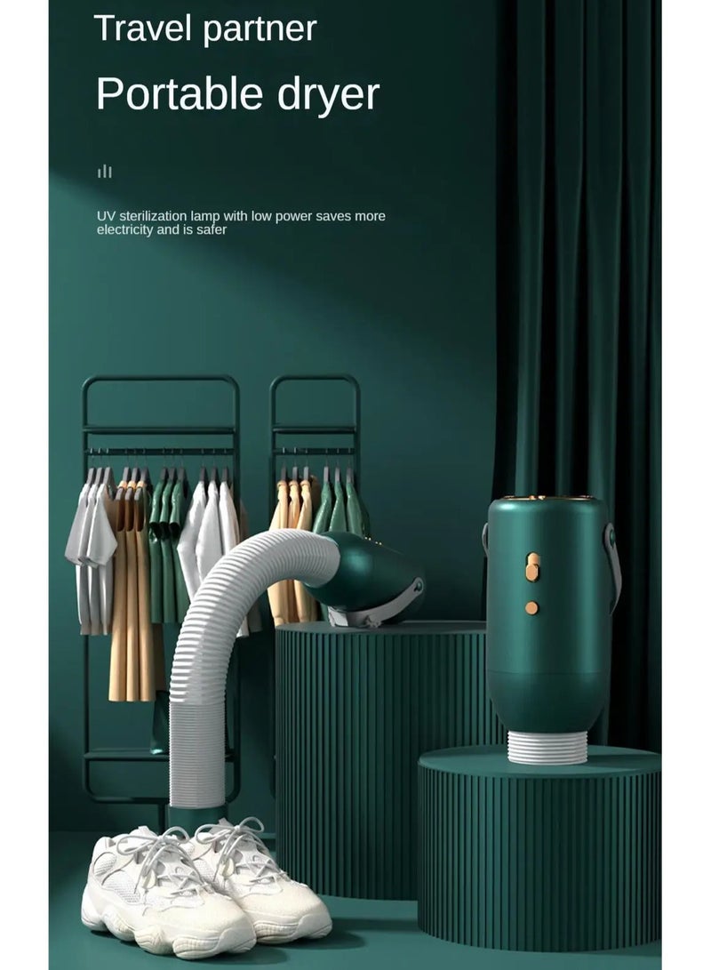 AROAQ Household Multi-functional Portable Mini Dryer Dormitory Available Clothes Dryer Shoe Drying Pet Hair Drying Machine For Travel - Image 5