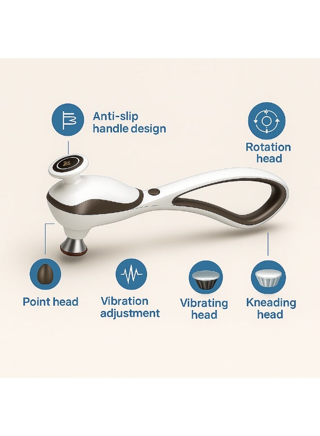 HT Take a relaxing session and don't forget this five-head massager to massage every muscle in your body. - Image 4