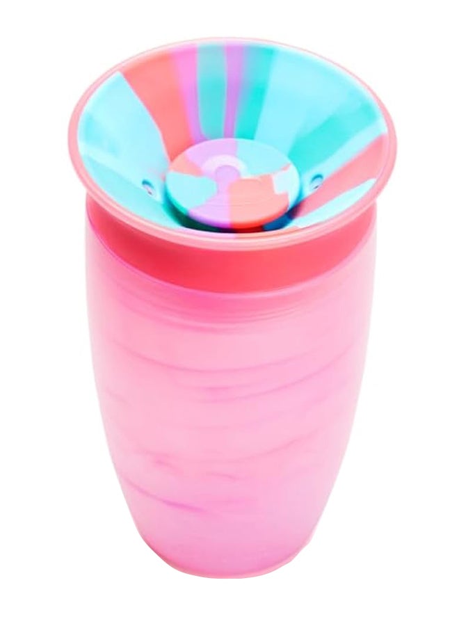 مونشكين كوب الشرب 360° Tropical Swirl سعة 10 أونصة للأطفال من سن 12 شهرًا فأكثر - Image 1