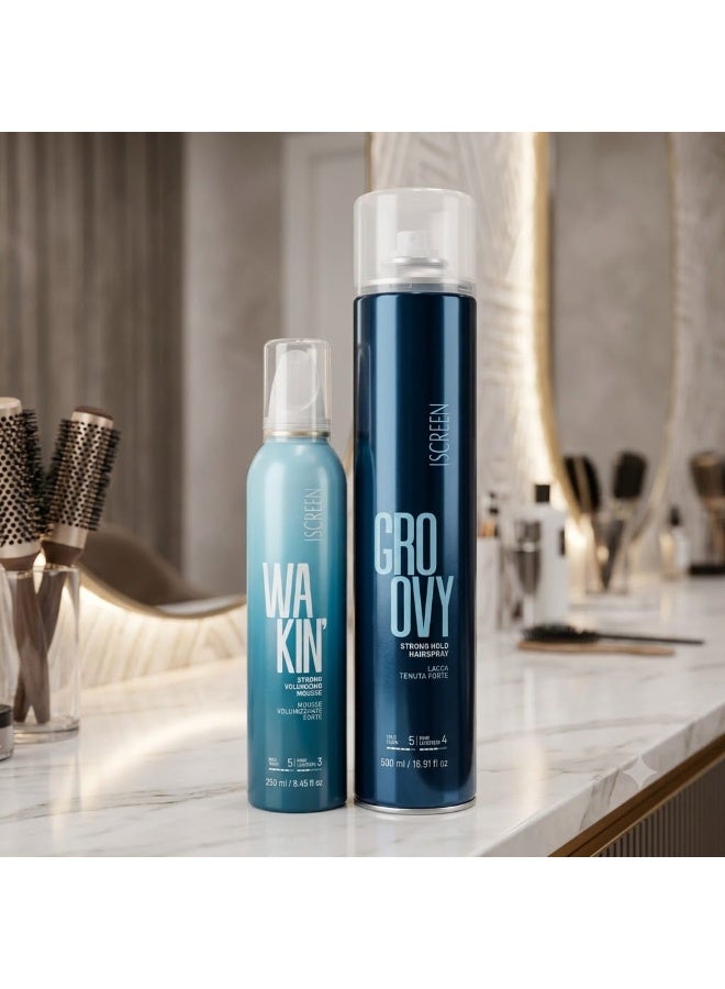 SCREEN Hairspray 500ml With Foam 250ml - Image 2
