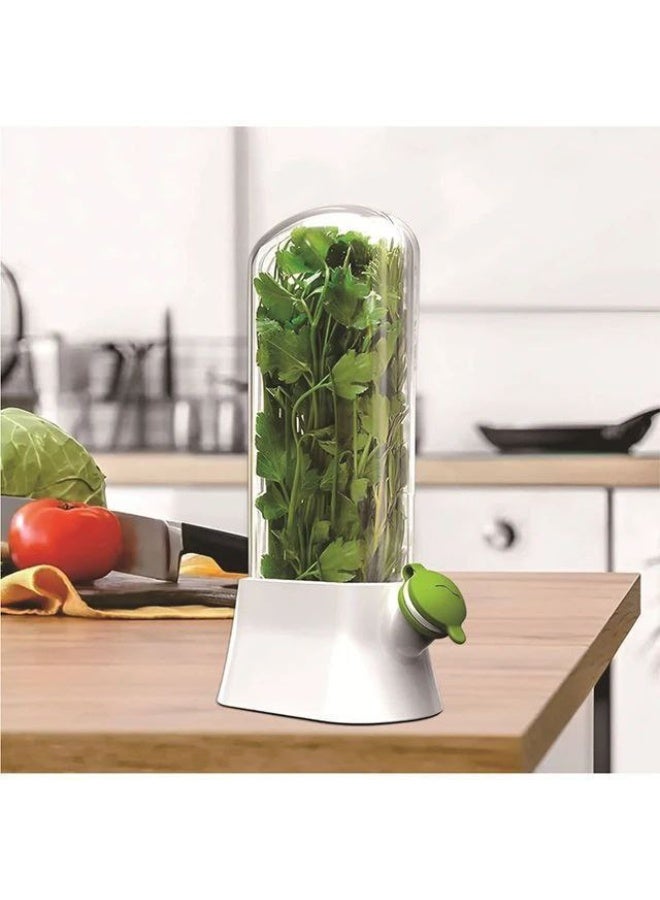 كبسولة حافظة للأعشاب للثلاجة المقاس الكبير - Image 4