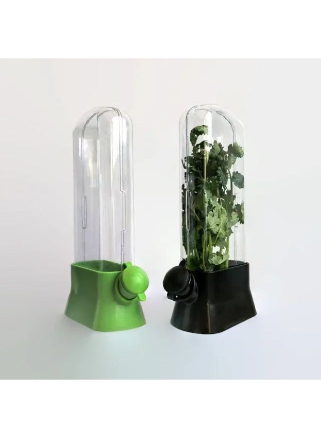 كبسولة حافظة للأعشاب للثلاجة المقاس الكبير - Image 2