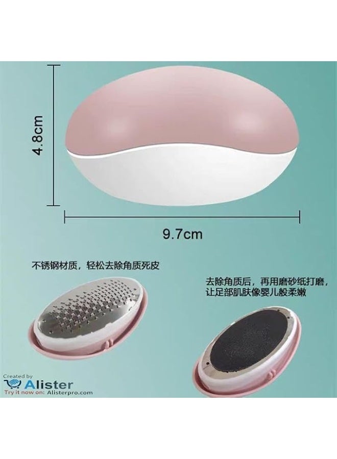 Manicure Pedicure Kit with Battery Operated Mini Electric Nail File, Portable and Easy to Use Nail File and Soften Nail Care at Home or Travel. - Image 3
