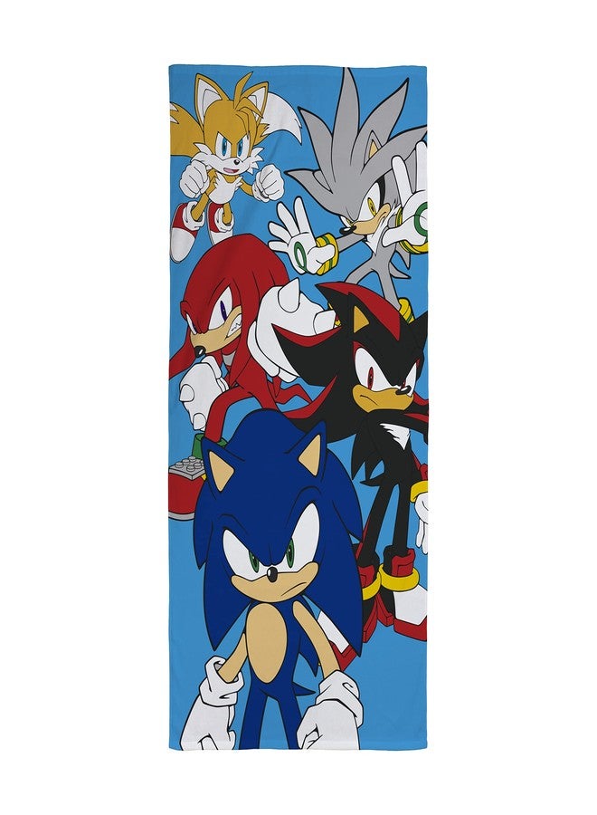 Character World Sonic Stars 100% Cotton Towel - Image 1