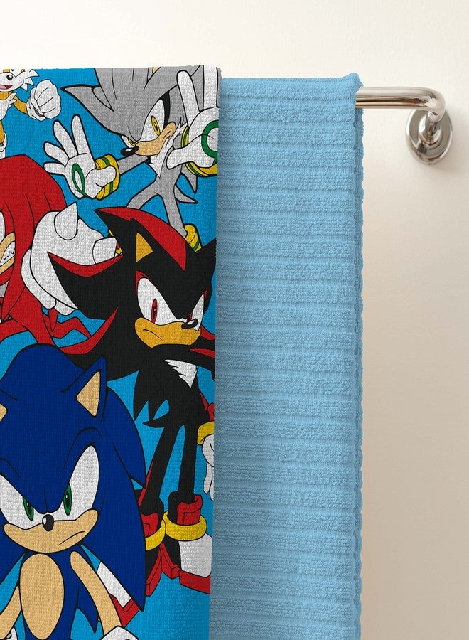 Character World Sonic Stars 100% Cotton Towel - Image 2