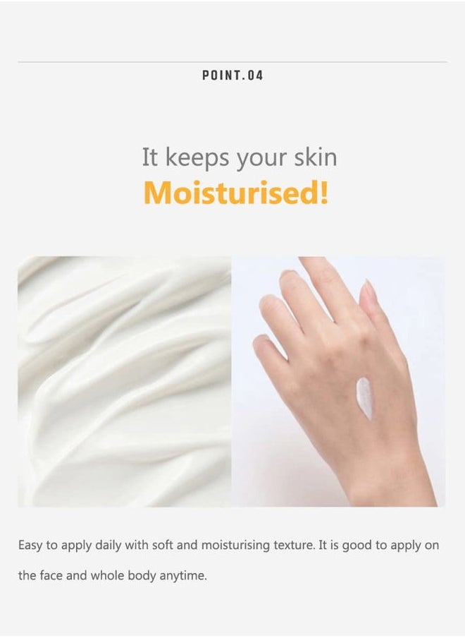 Atopalm - Zinc Mild Up Sun Cream SPF50+ PA++++ 65g, Dry Skin Moisturizing MLE Sun Protection, Korean Mineral Sunscreen - Image 1