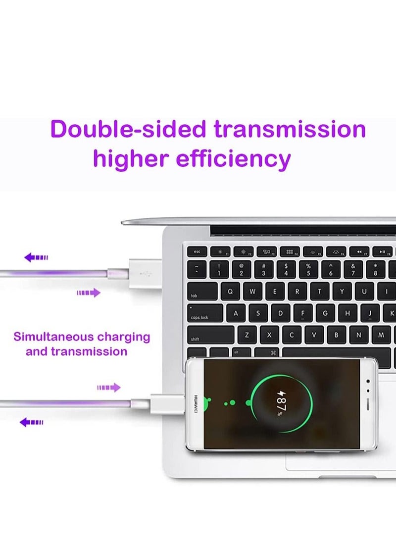 usb tpye c cable,Fast Charger Type c 1.8m,Compatible for Oppo/Huawei/Mi/Readmi/Vivo/Samsung/Realme (White, 1.8M) - Image 5