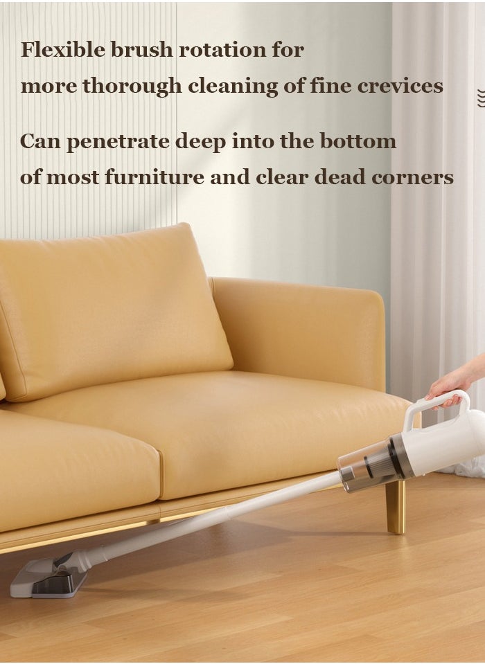 Joshberg Vacuum Cleaner,6 IN 1 Cordless Vacuum Cleaner,120W/7200PA Powerful Suction Stick Vacuum,Handheld & Stick,HEPA Filter, for Hard Floor/Carpet/Pet Hair  - Image 3