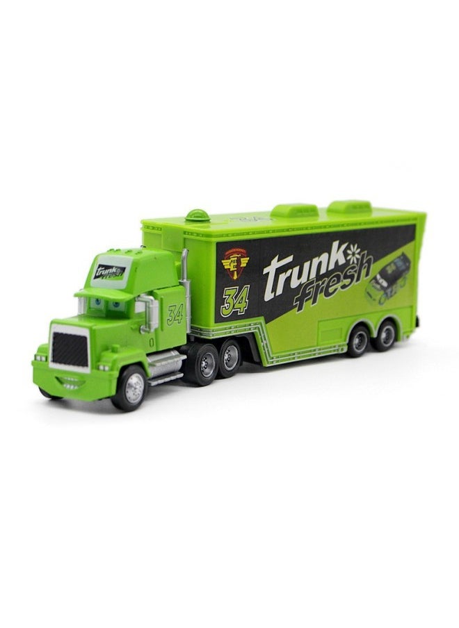 57 Mixed Batch Car Story Uncle Mai Container Truck Children's Toy Car Model Ornaments Toys-Color:Container Truck No. 34  - Image 1