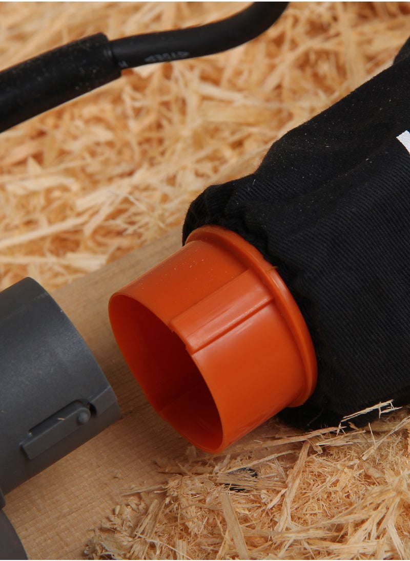 KSEIBI Detail Sander 200W with Sanding movements 15000 /min and 3Pcs Sandpapers, Dust Collection System, Variable Speed, Suitable for Tight Spaces Sanding, Polishing, Detailing, Finishing, Woodworking and Removing Paint.  - Image 5