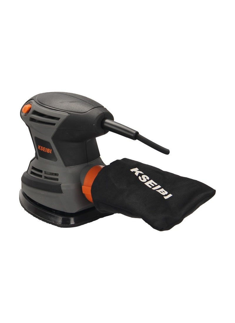 Detail Sander 200W with Sanding movements 15000 /min and 3Pcs Sandpapers, Dust Collection System, Variable Speed, Suitable for Tight Spaces Sanding, Polishing, Detailing, Finishing, Woodworking and Removing Paint.
