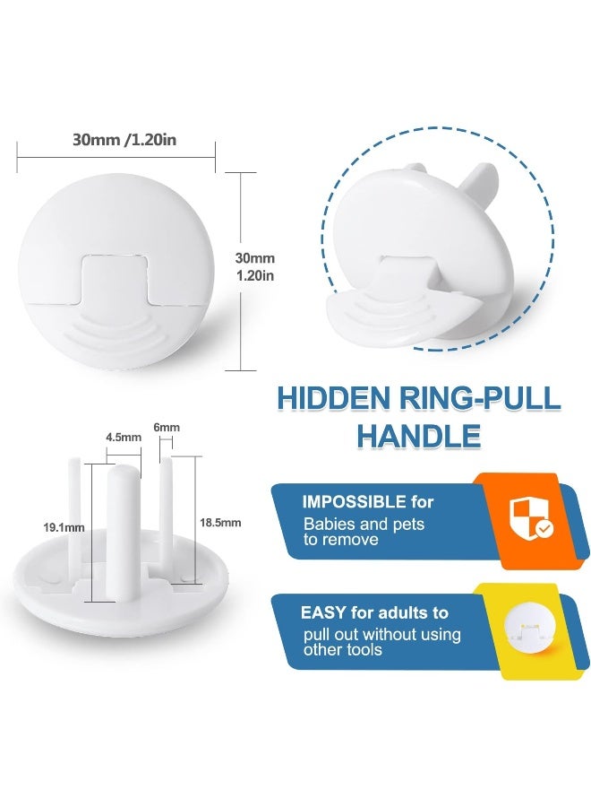 PRObebi Baby proofing Outlet Plugs, No Easy to Remove by Children Keep Prevent Baby from Accidental Shock Hazard, 38 Pack - Image 2