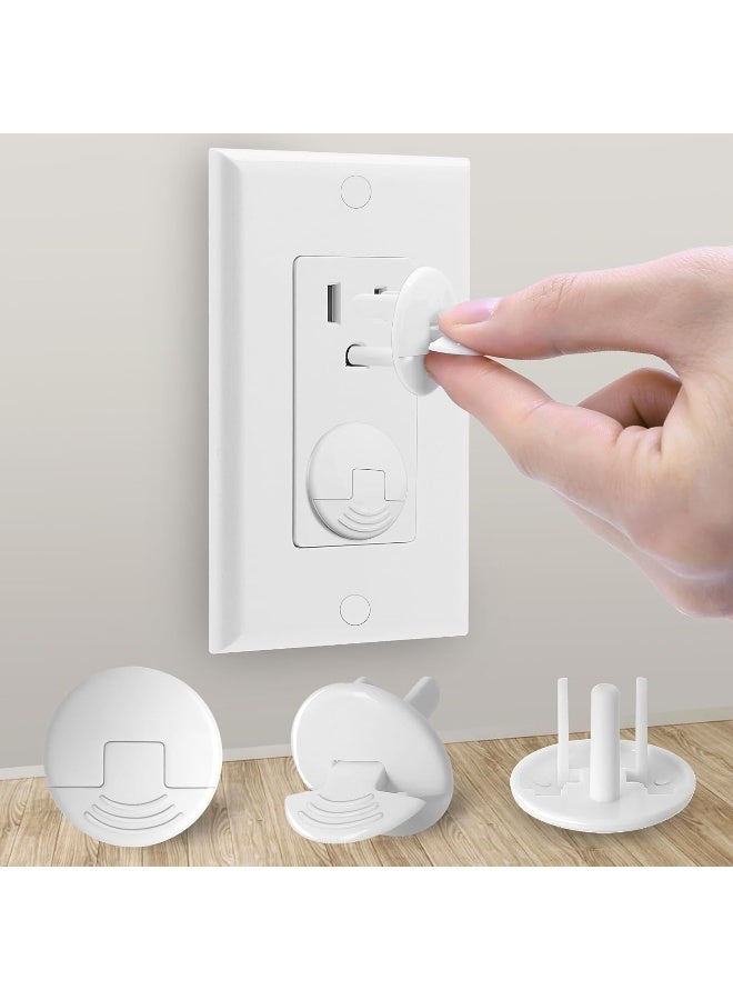 PRObebi Baby proofing Outlet Plugs, No Easy to Remove by Children Keep Prevent Baby from Accidental Shock Hazard, 38 Pack - Image 1