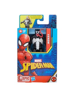 SPIDERMAN Marvel Epic Hero Series Venom Action Figure, 4-Inch, With Accessory, Marvel Action Figures For Kids Ages 4 And Up  - Image 2