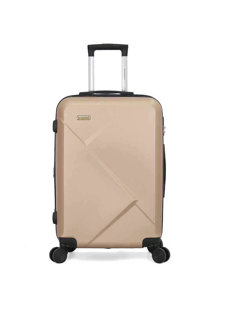 GIORDANO Giordano 3 piece hard trolley with TSA lock champagne colour  - Image 2