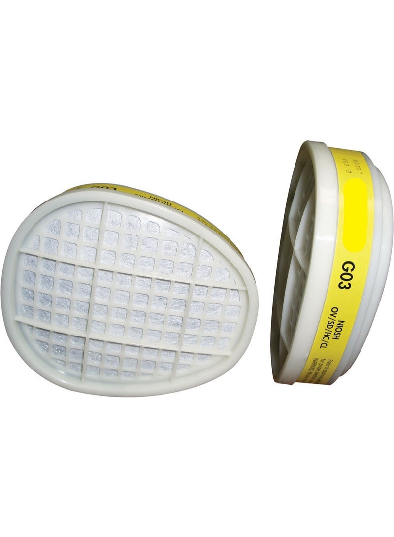 G03 Organic Vapor / Acid Gas Cartridge Filter