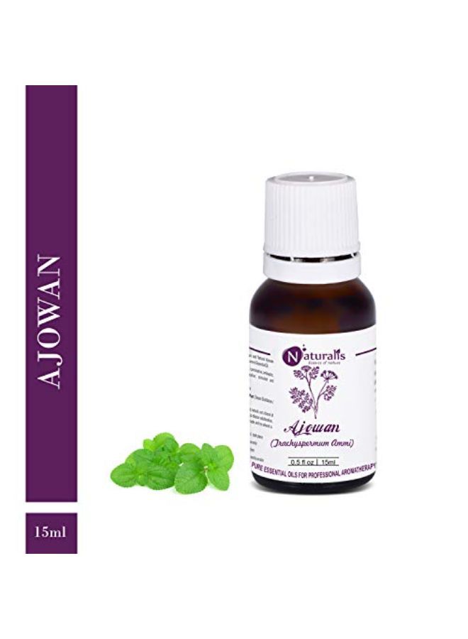 Naturalis Ajwain/Ajowan Essential Oil 15Ml  - Image 3