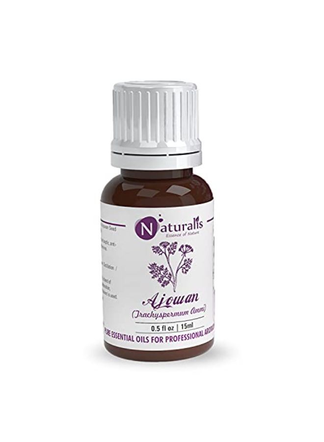 Naturalis Ajwain/Ajowan Essential Oil 15Ml  - Image 1