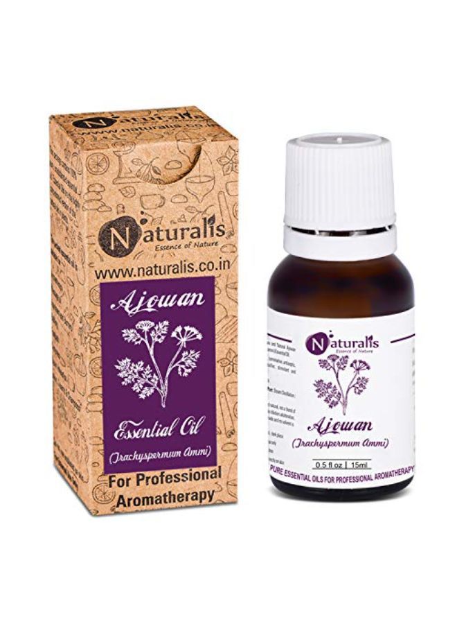 Naturalis Ajwain/Ajowan Essential Oil 15Ml  - Image 2