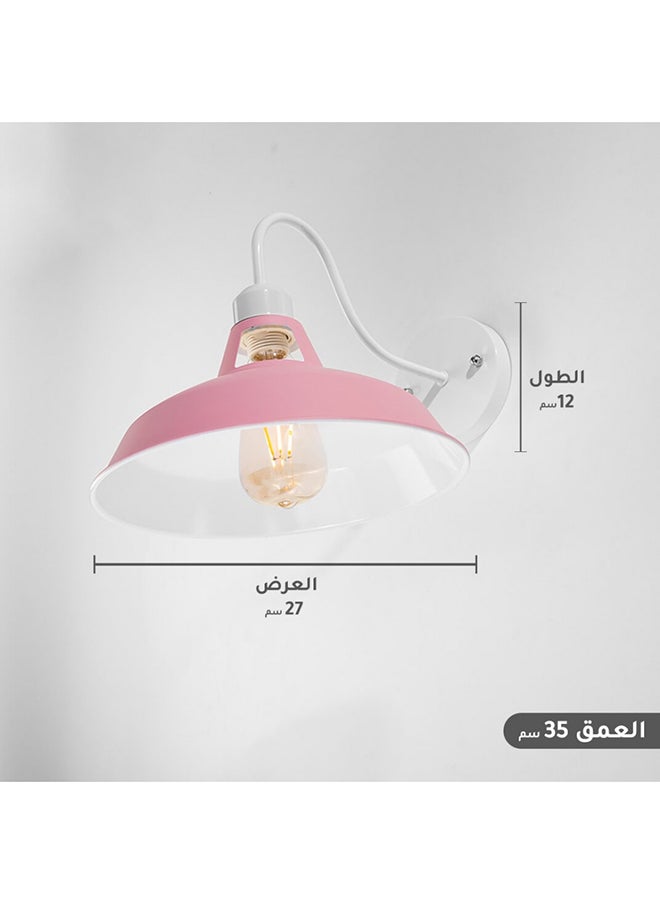 يوكاندل اضاءة جدار داخلية دائرية بلون زهري  - Image 2