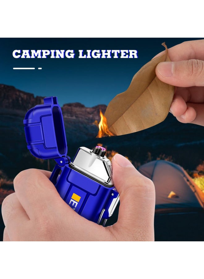 LCFUN Electric Lighters Usb C Rechargeable Lighter Plasma Arc Lighter Windproof Flameless Lighter With Flashlight Gift For New Year  - Image 5