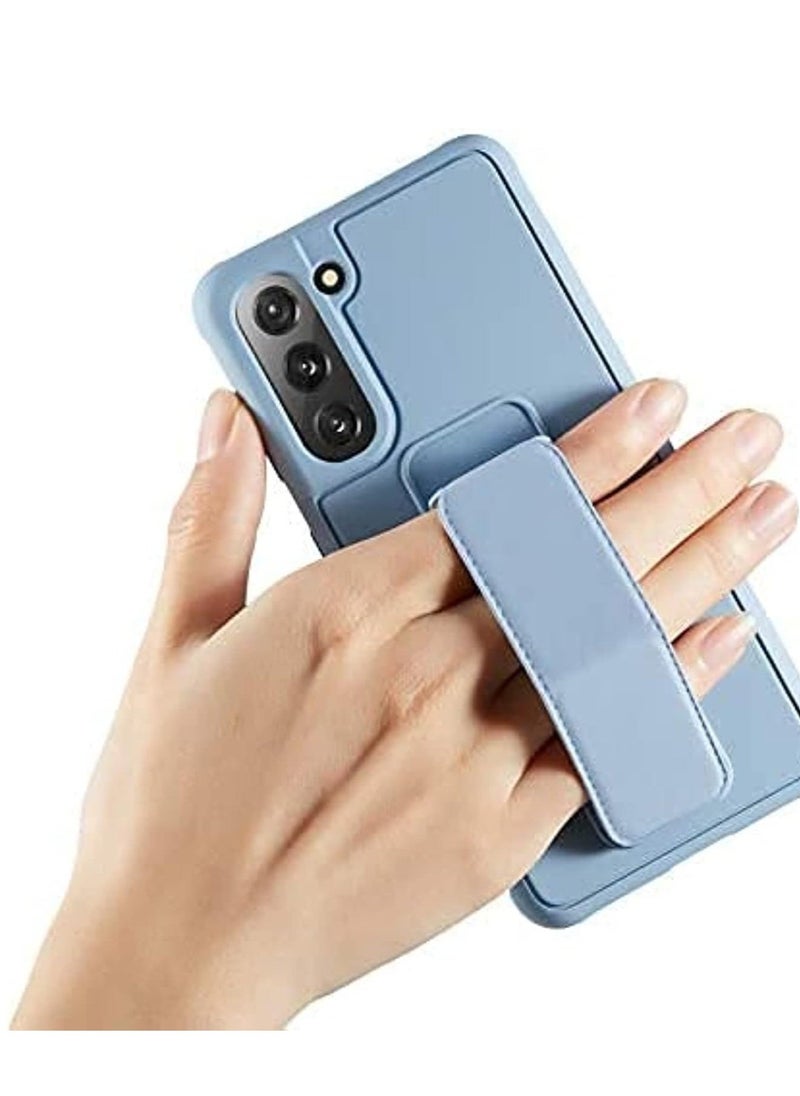 Raxoom Samsung Galaxy S24 Case Cover Magnetic Car Mount Kickstand & Holder, Premium Silicone Vertical & Horizontal Hand Strap and Grip with Multi Stand for Samsung Galaxy S24 - Image 5