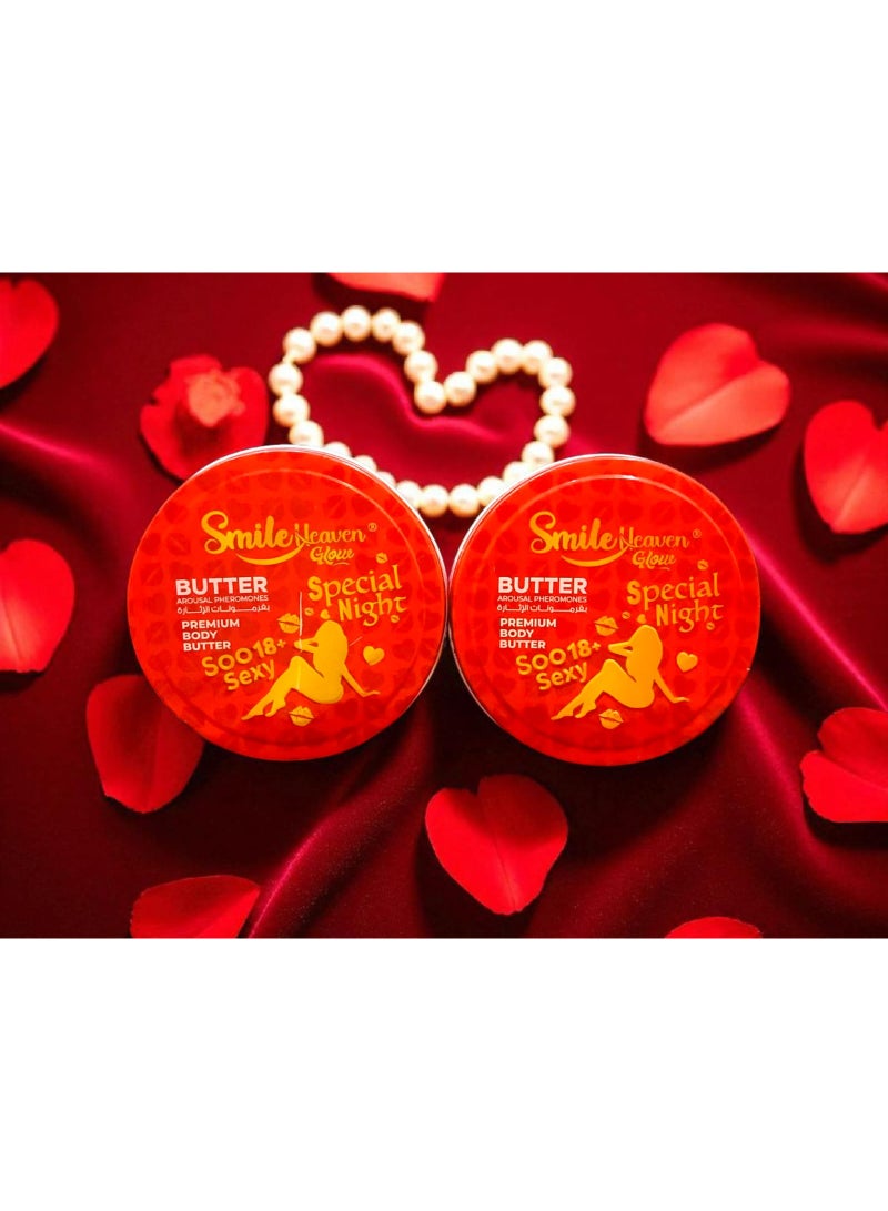 Smile 2 pieces of body and sensitive area lightening butter 125 ml - Image 1