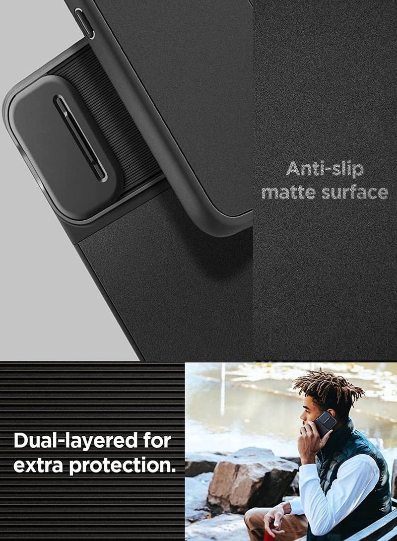 Spigen Optik Armor for Samsung Galaxy A54 5G Case Cover - Black - Image 5