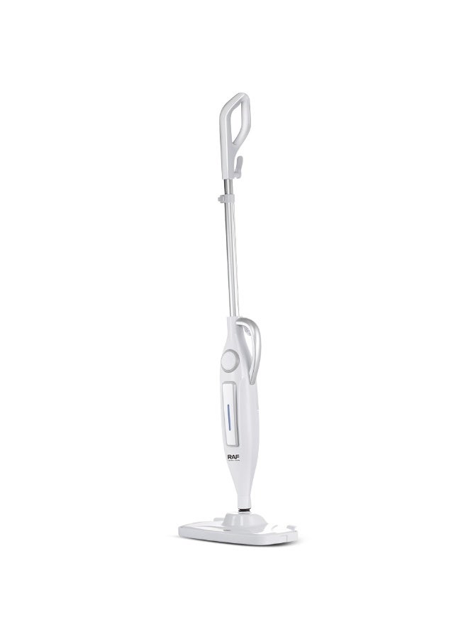 RAF Electronic Hardware Electric Steam Mop 1250W, 7-in-1 Multipurpose Steam Cleaner with 800ml Water Tank, HEPA Filter, 7 Cleaning Accessories & 2 Microfiber Pads for Floors, Tiles, Glass, Carpets & Home Cleaning - Image 4