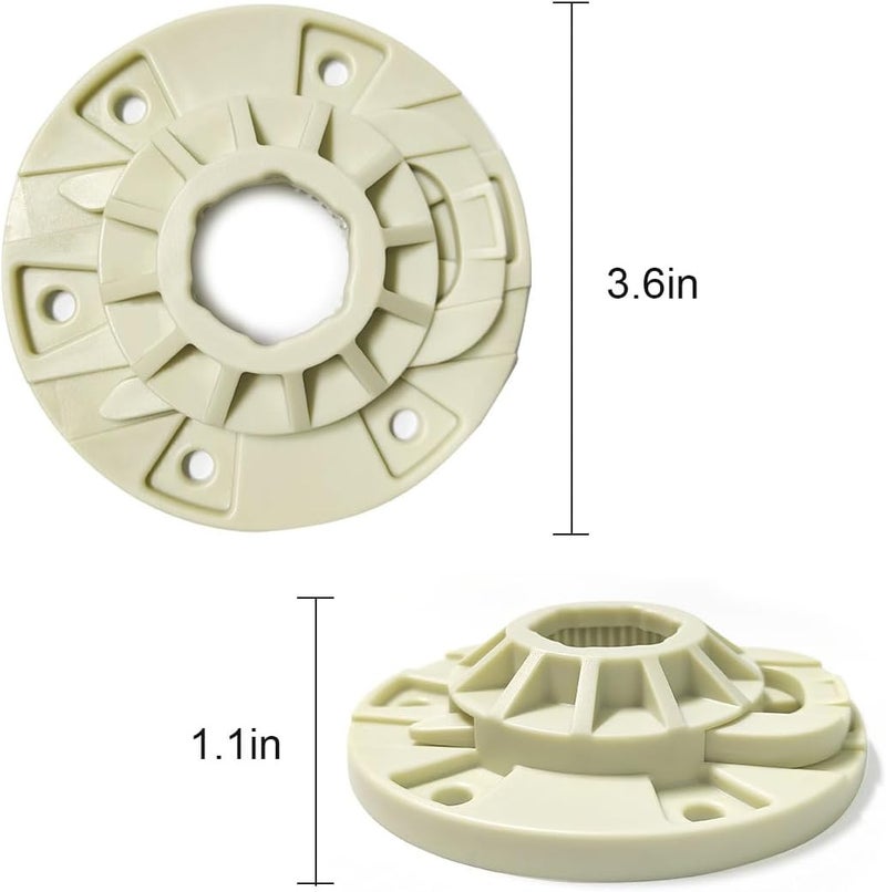 Popbee 2026 Upgraded W10396887 W10528947 Washer Basket Drive Hub Kit - Compatible Kenmore Whirlpool Maytag Washer MVWC565FW0 MVWX655DW0 WTW5000DW0 Replaces W10528947VP AP5665171 PS6012095 - Image 2