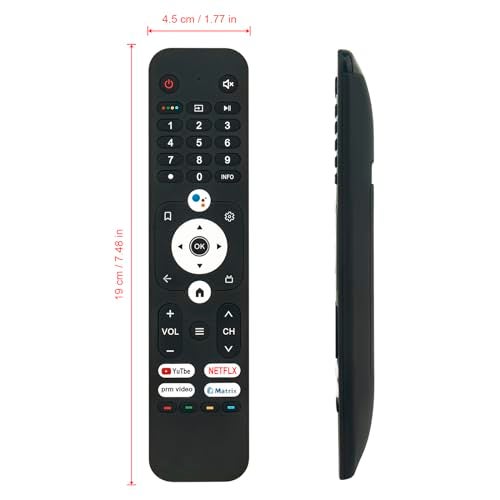 PERFASCIN HTR-U31 Replacement Voice Remote Control fit for Haier Smart 4K LED UHD HD TV H65K66UG H32K66UG H43K66UG H50K66UG H55K66UG H58K66UG - Image 5
