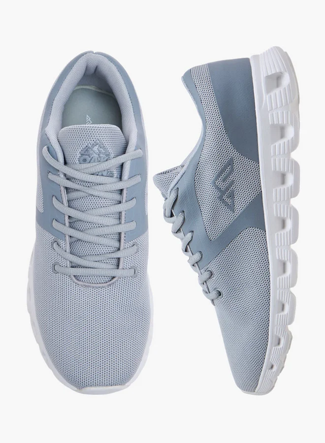 Oaklan by Shoexpress Textured Lace-Up Sports Shoes