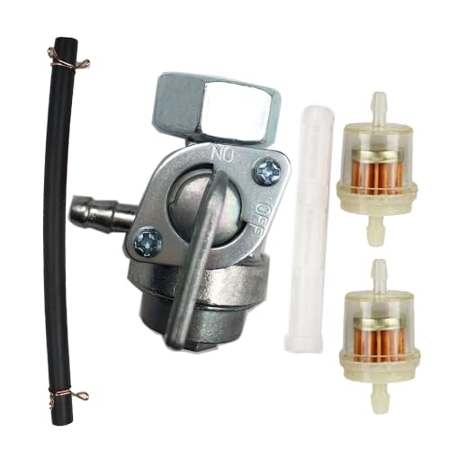 IBVIBV Fuel Shutoff Valve Petcock Compatible with Generac GP5000 GP5500 GP6000E GP6500 GP6500E with fuel filter - Image 2
