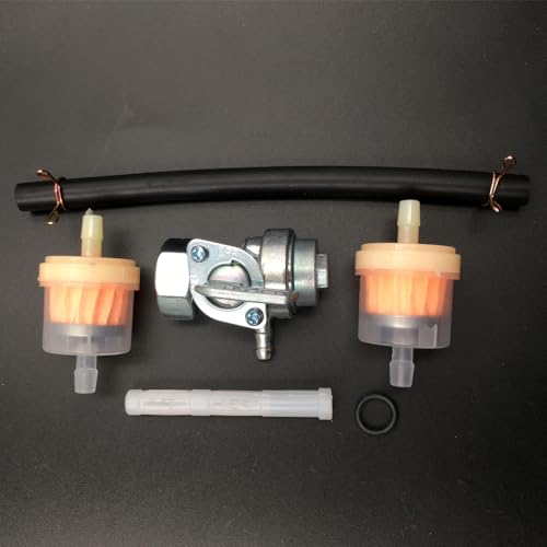 IBVIBV Fuel Shutoff Valve Petcock Compatible with Generac GP5000 GP5500 GP6000E GP6500 GP6500E with fuel filter - Image 4