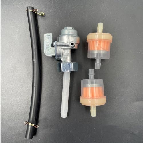 IBVIBV Fuel Shutoff Valve Petcock Compatible with Generac GP5000 GP5500 GP6000E GP6500 GP6500E with fuel filter - Image 5