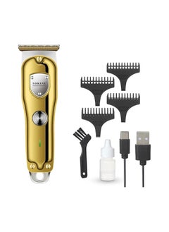 sokany SOKANY Professional Hair Shaver & Clipper, Precision Cutting, Self-Sharpening Blades, and Extended Runtime, SK-LF-16003 (Gold) 