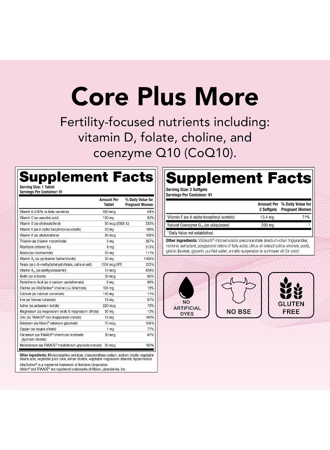 Theralogix TheraNatal OvaVite Preconception Vitamins for Women - Image 2