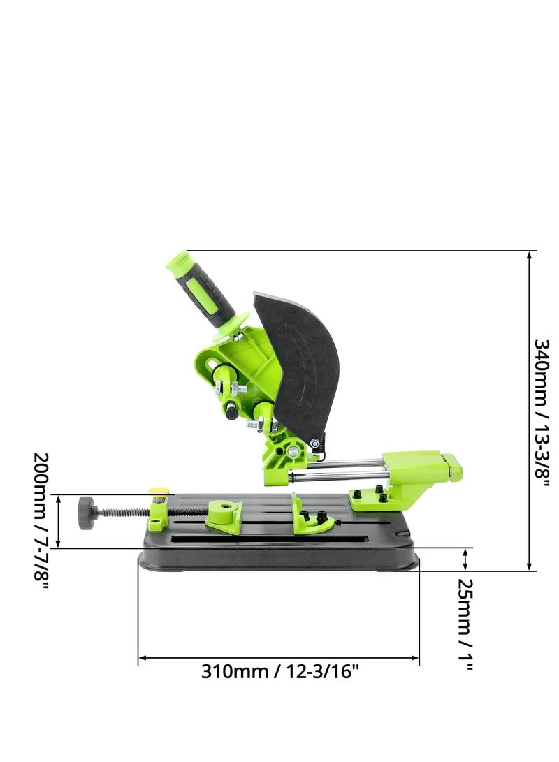 Angle Grinder Bracket, Adjustable 45 Degree Clamp Angle Grinder Holder Bracket, Universal Polishing Machine Pull Rod Angle Grinding Machine Stand for 100, 125 or 150 Angle Grinder  - Image 4