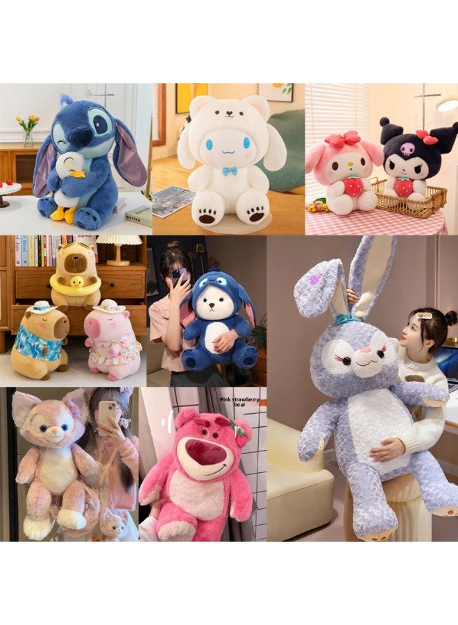 15 Inch Catch Doll Exchange Tide Play Doll Batch Plush Toy Big Doll Doll Pillow Girl Gift Wholesale-Color:Kapibaratin Bear-Height:Big Doll【 15inch 】 - Image 2