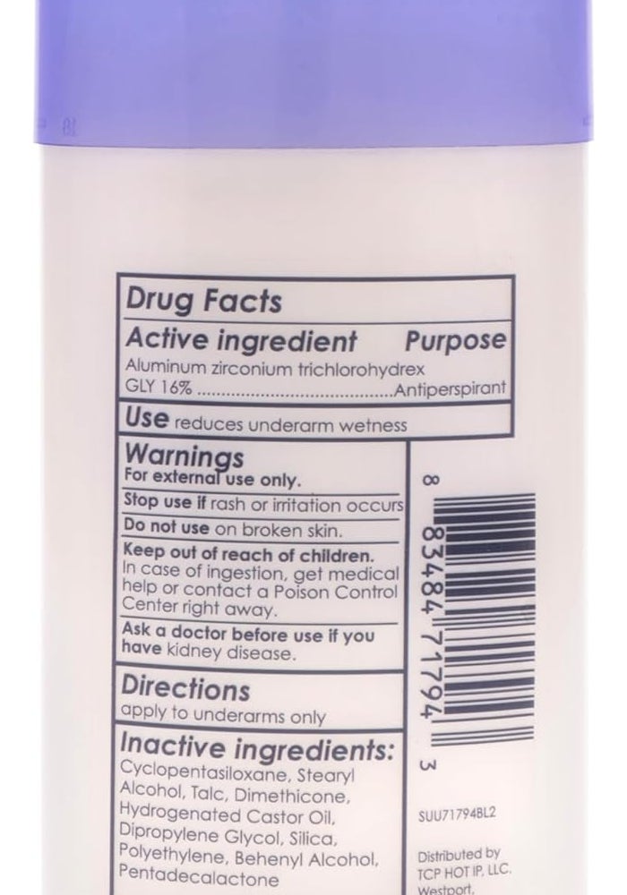 Sure Original Solid Unscented Antiperspirant Deodorant 2.7 oz - 48 Hour Protection - Image 2