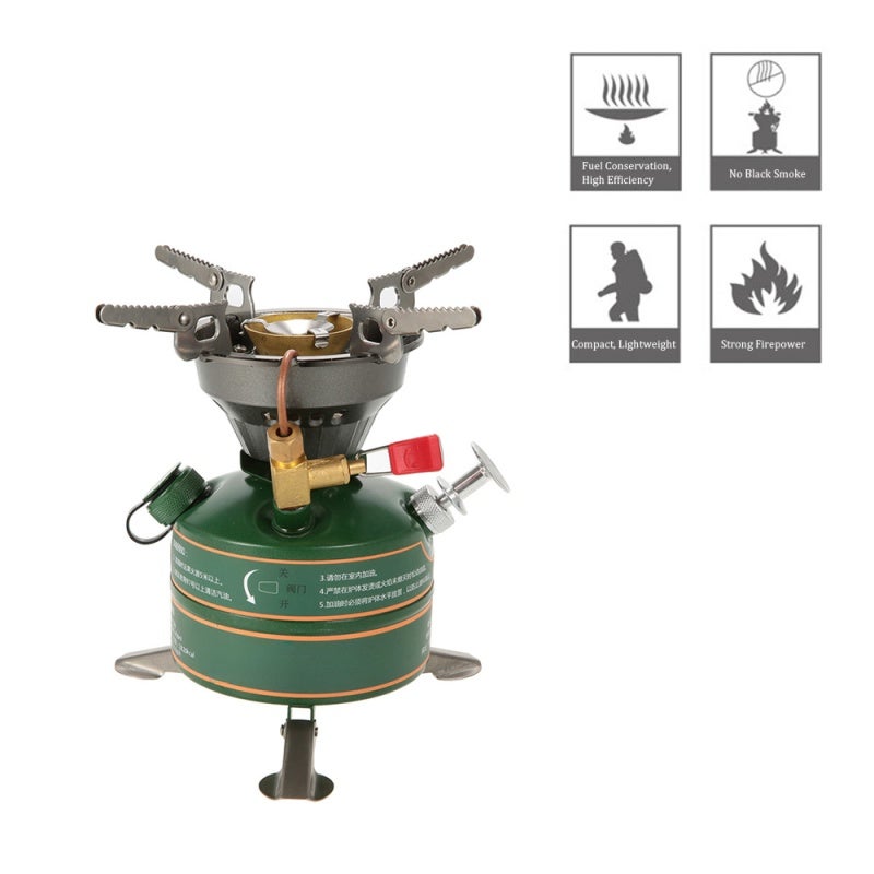 BRS Outdoor Camping Hiking Portable Integrated Non-preheating Gasoline-burning Fuel Stove Gasoline Camping Stove Fishing Picnic Furnace Boiler Cooker - Image 5