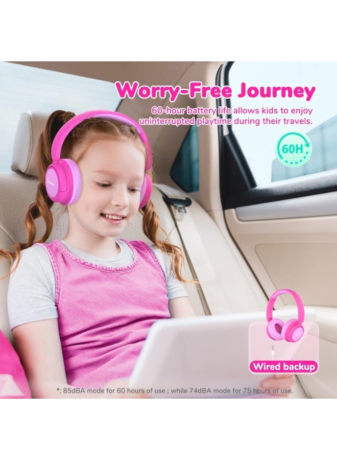 آيكليفير سماعات رأس للأطفال سماعات رأس لاسلكية بتقنية البلوتوث - Image 3