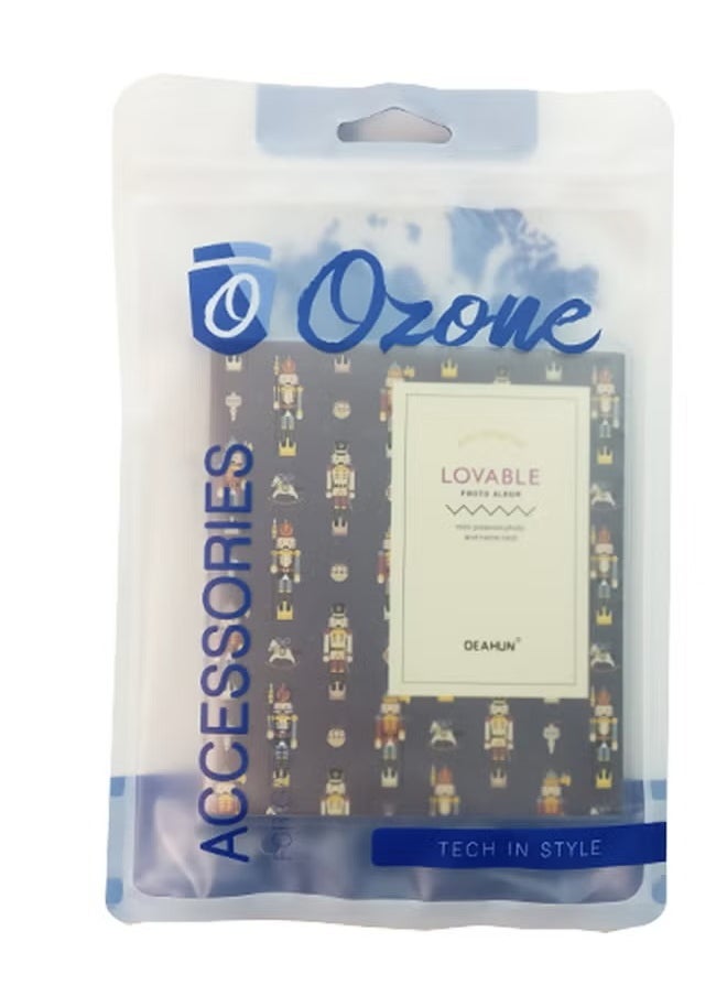 Ozone - 64 Pockets Mini Photo Album For Fujifilm Instax Cameras Black - Image 1